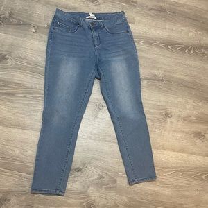 Petite skinny jeans with stretch